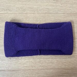 Purple Knitted Headband